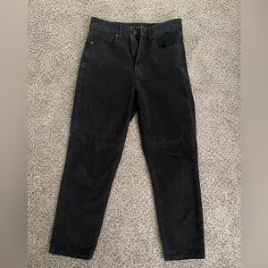 American Eagle Outfitters Charcoal Corduroy Pants